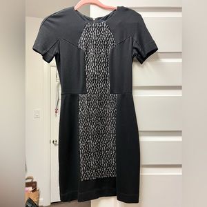 French connection black dress size 4